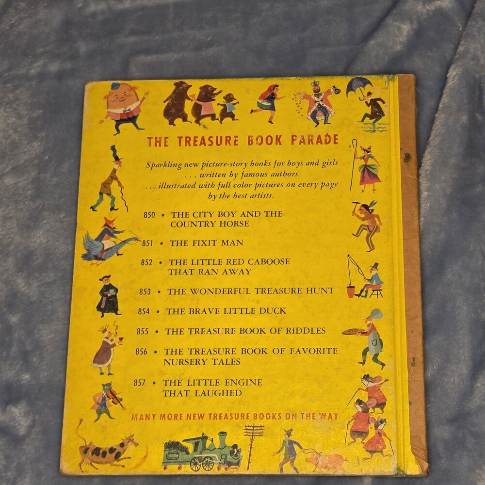 The Treasure Book Of Riddles [1950] - Picture 2 of 2